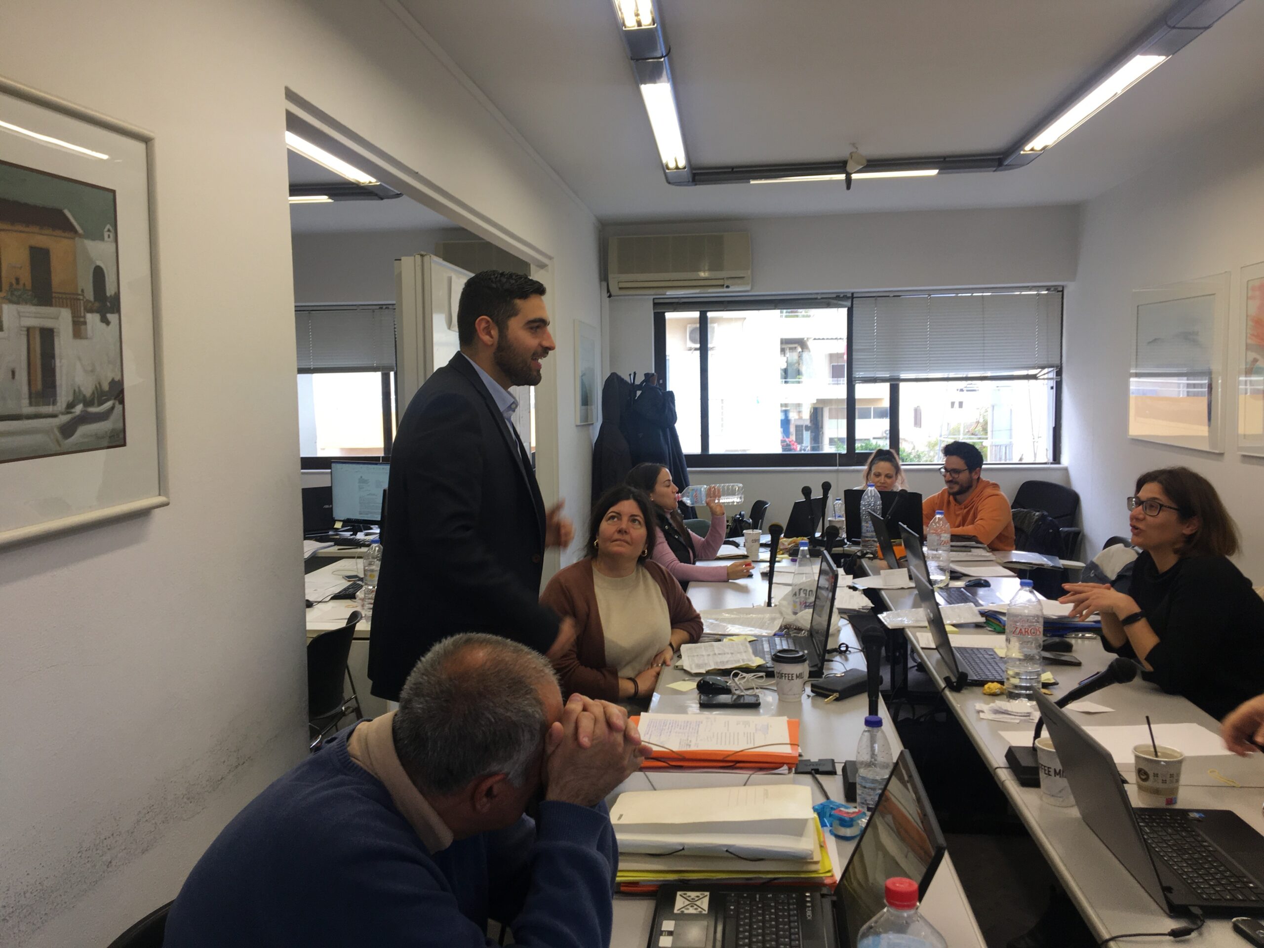 Στο Τμήμα Αποκατάστασης Επιπτώσεων Φυσικών Καταστροφών ο Κ. Κεφαλογιάννης