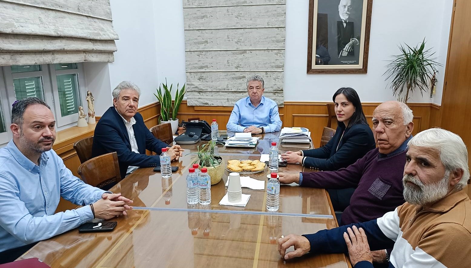 Συνάντηση Παπαδογιάννη – Αρναουτάκη για το Κέντρο Κοινωνικής Πρόνοιας