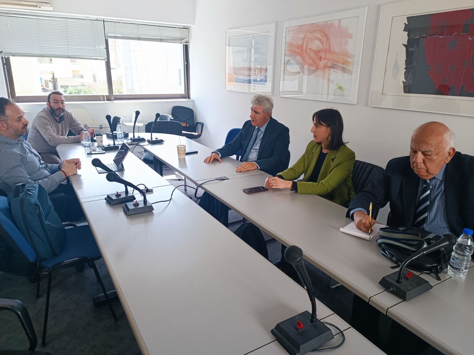 Συνάντηση Α. Παπαδογιάννη με την Διοίκηση του Κέντρου Κοινωνικής Πρόνοιας