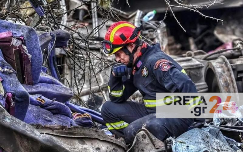 «Με λύγισε…»: «Έσπασε» στον ΣΚΑΪ Κρήτης ο πυροσβέστης που έγινε το πρόσωπο των Τεμπών
