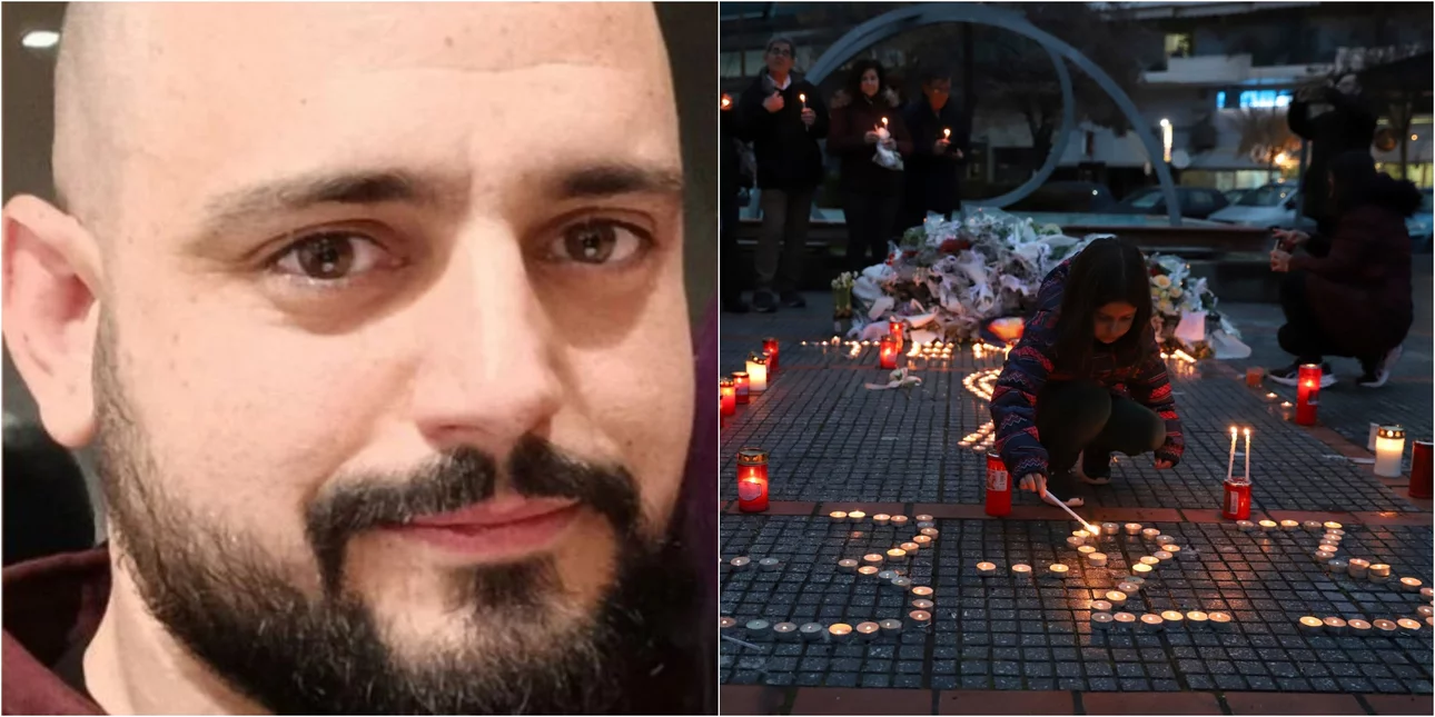 Τραγωδία στα Τέμπη: Ο Βάιος Βλάχος ταυτοποιήθηκε στους νεκρούς