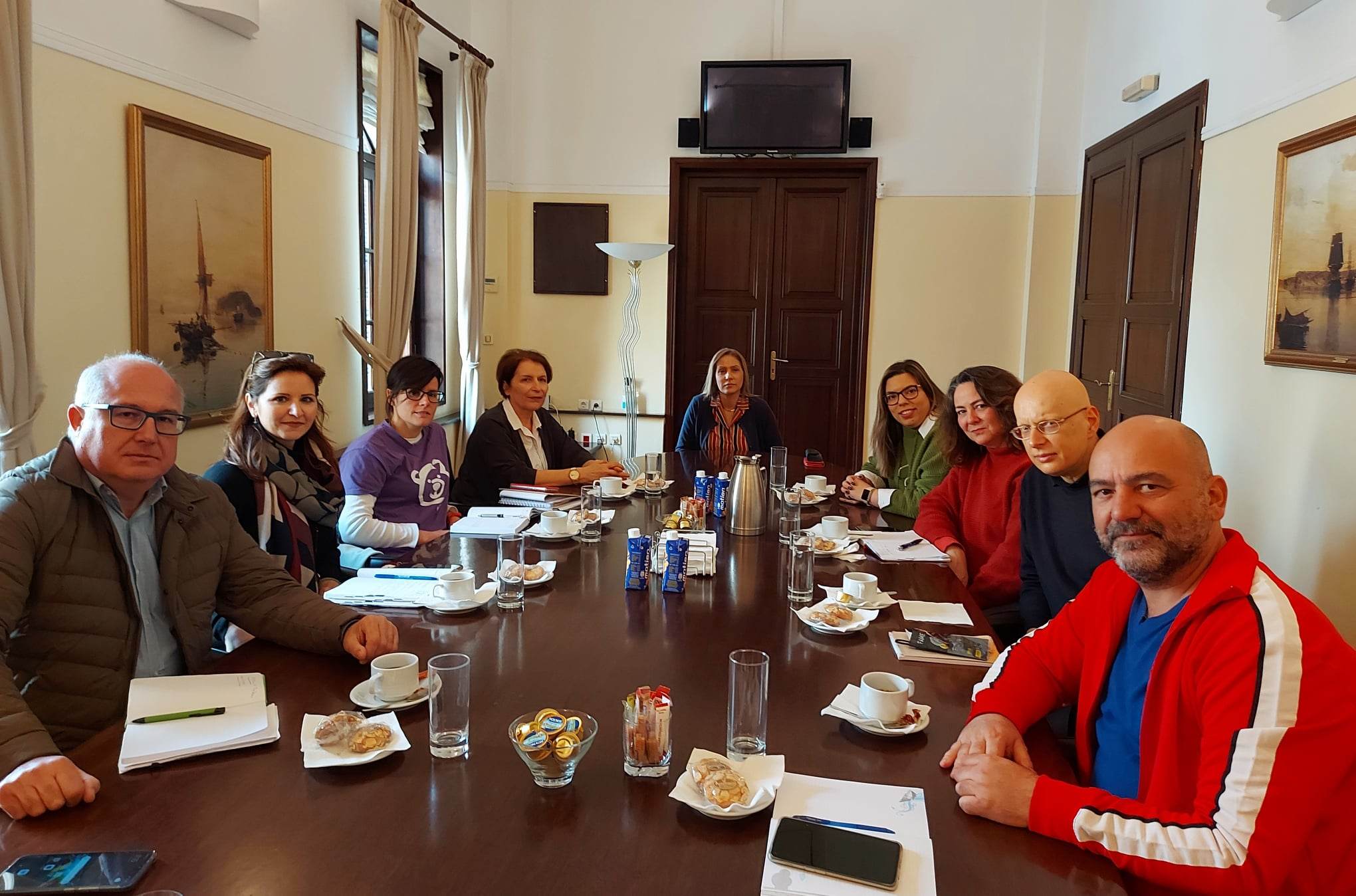 Συνάντηση Κοζυράκη με τη νέα Διοικούσα Επιτροπή του ΓΕΩΤΕΕ – Παράρτημα Κρήτης