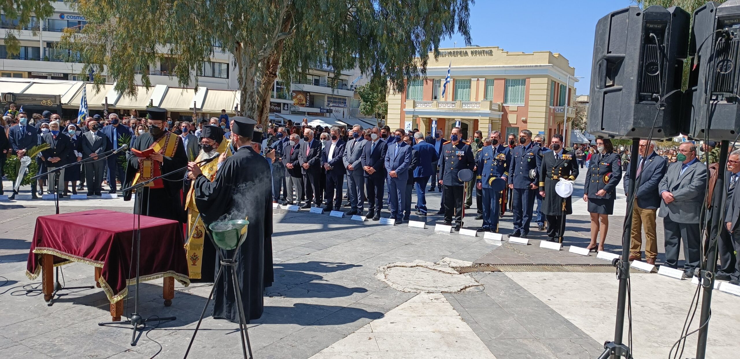 Το πρόγραμμα εορτασμού της εθνικής επετείου της 25ης Μαρτίου στο Ηράκλειο