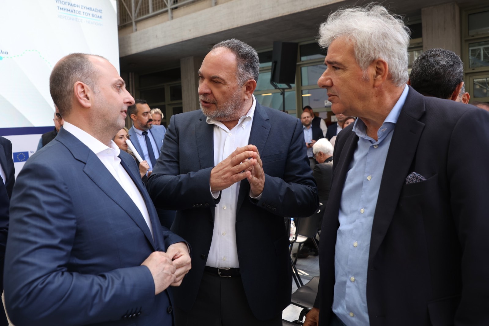 Ο Γιάννης Κουράκης για την υπογραφή σύμβασης για τον Β.Ο.Α.Κ.