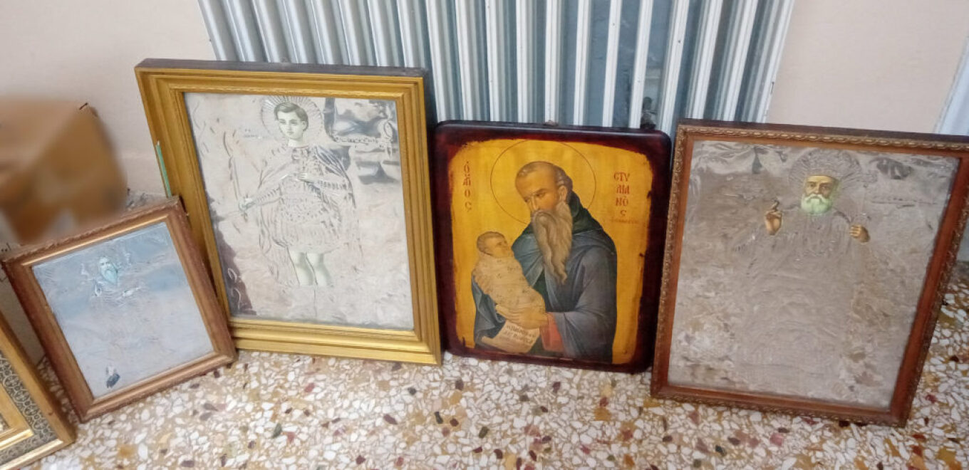 εικόνες κλεμμένες από μοναστήρια