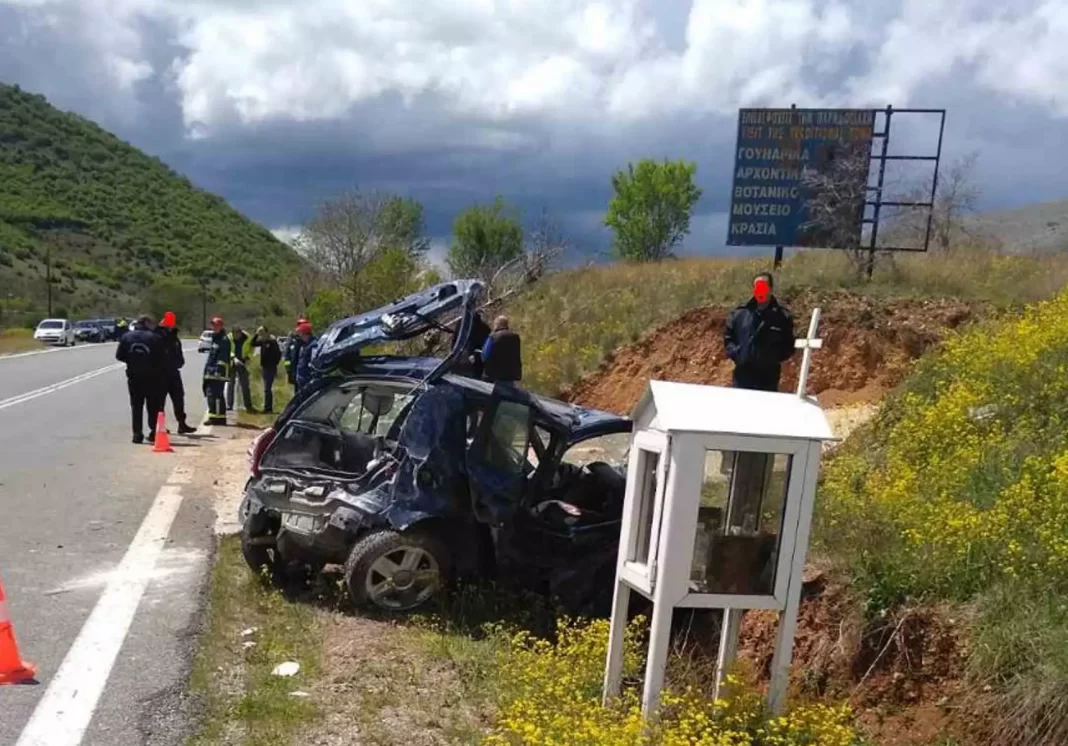 Δύο νεκροί σε τροχαίο – Ζευγάρι σκοτώθηκε  ακαριαία (βίντεο)