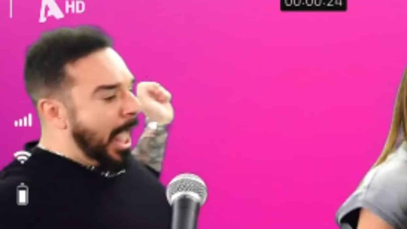 Παραλίγο ατύχημα για τον Τριαντάφυλλο – Τι συνέβη;