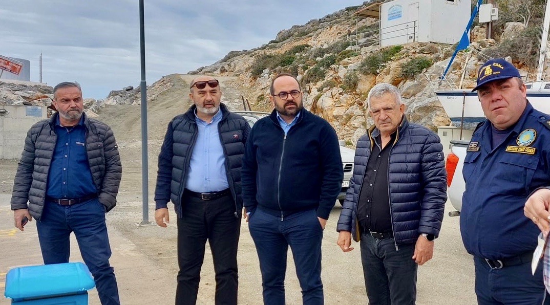 Επίσκεψη Μανώλη Κουτουλάκη σε Καλούς Λιμένες