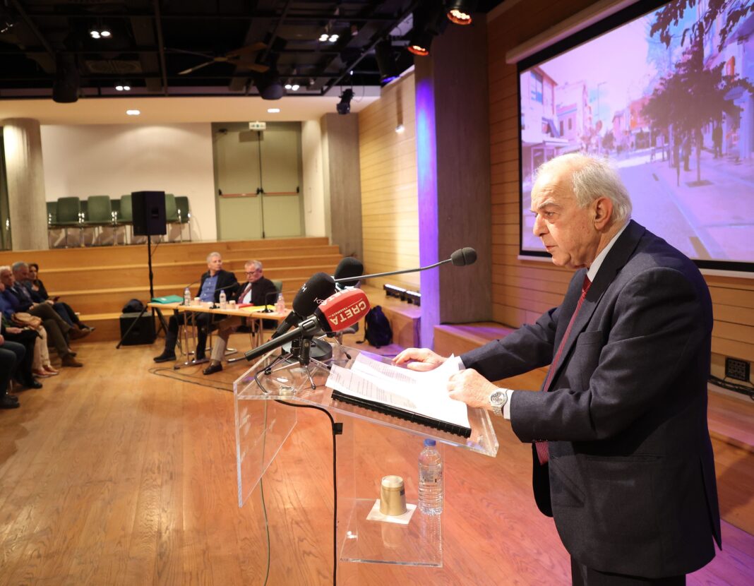 Παρουσίασε τον απολογισμό έργου του 2022 ο Δήμαρχος Ηρακλείου Βασίλης Λαμπρινός