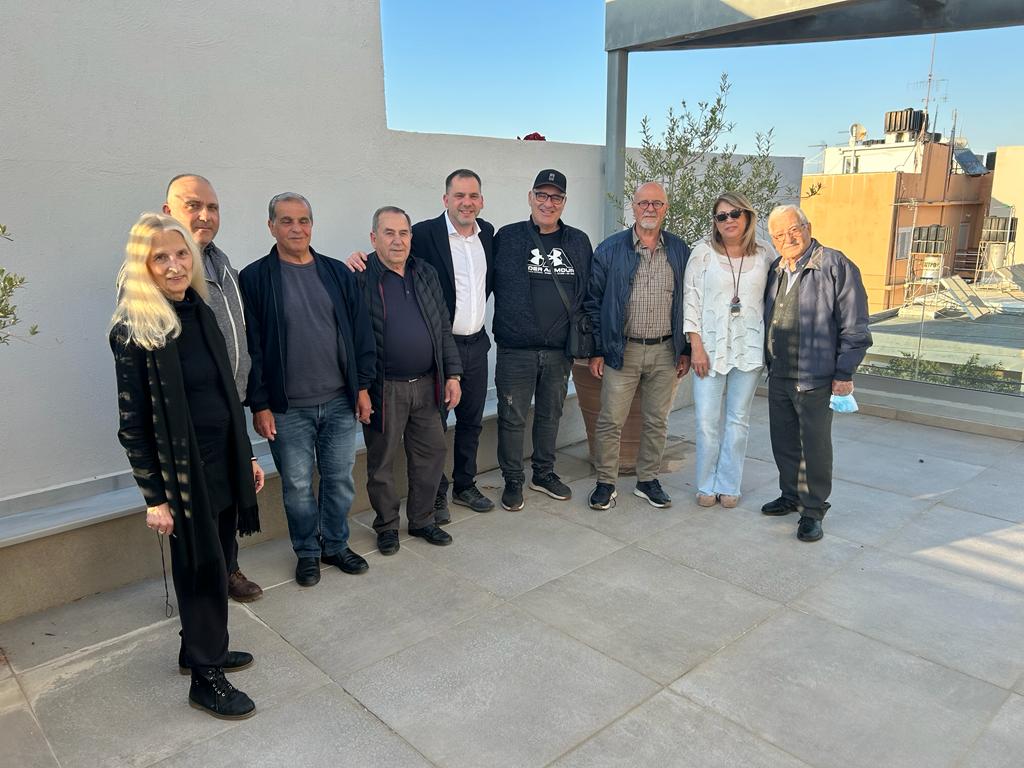 Συνάντηση του Φ. Λαμπρινού με το Σύλλογο Τριτέκνων Ηρακλείου