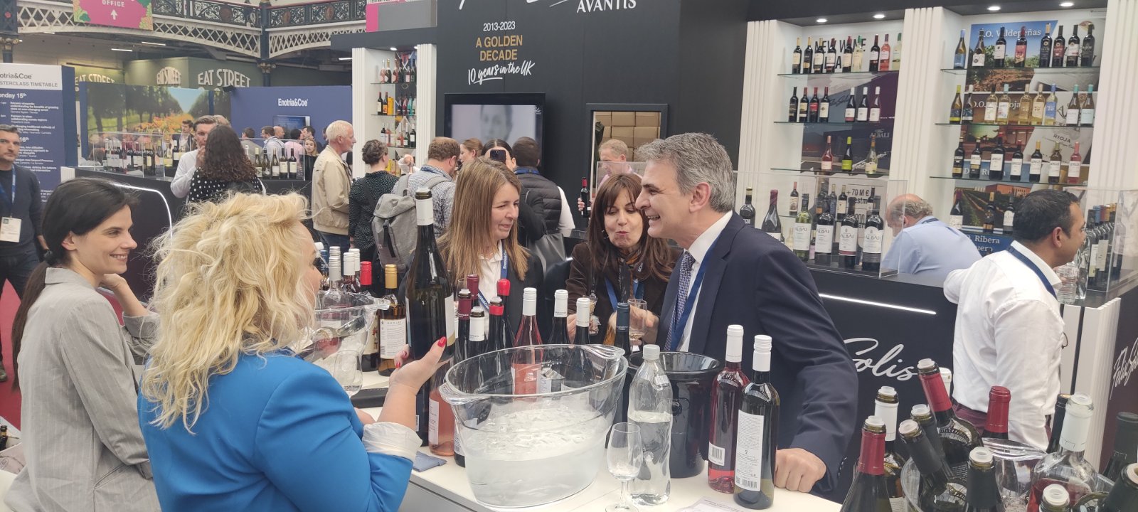 «London Wine Fair 2023» με επιτυχία η διεθνής προβολή των κρητικών κρασιών στο Λονδίνο