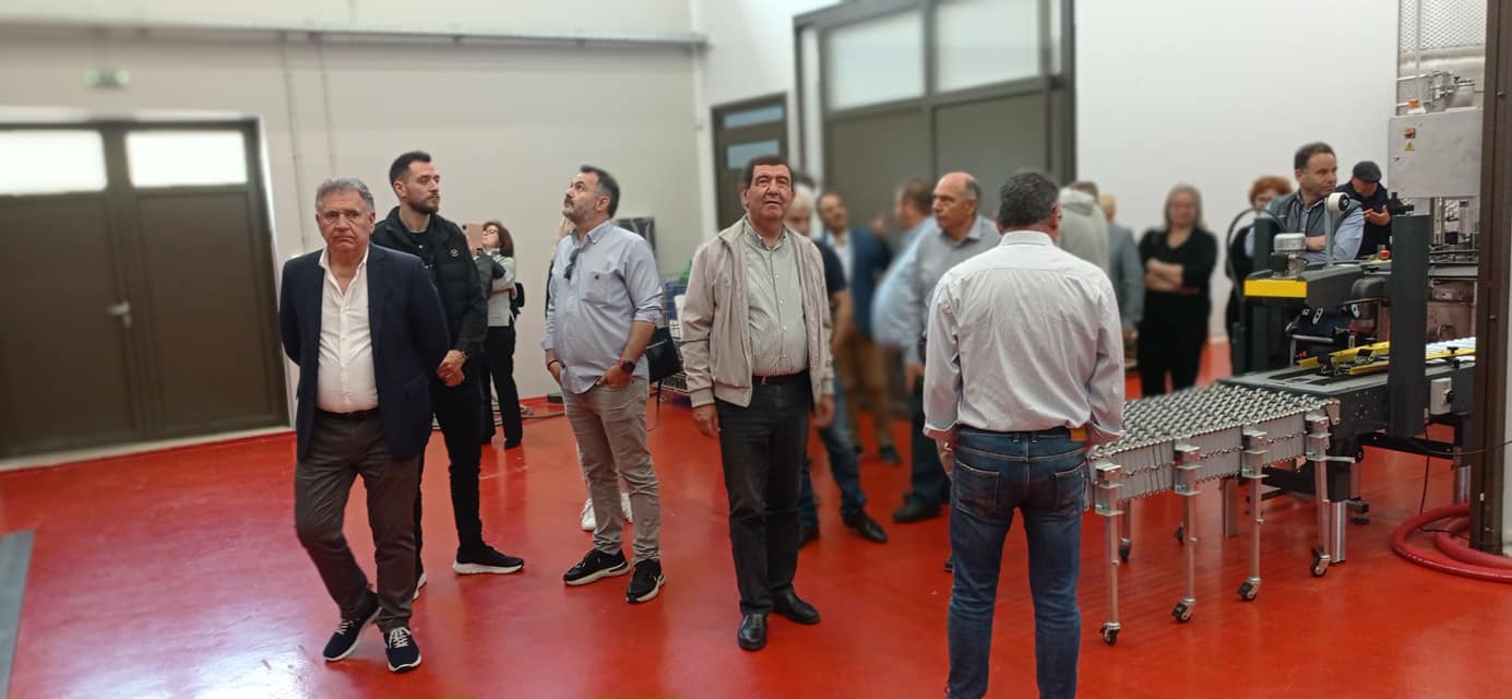 Στο οινοποιείο Χαραλαμπάκη ο Δήμαρχος Μινώα Πεδιάδας Μανώλης Φραγκάκης