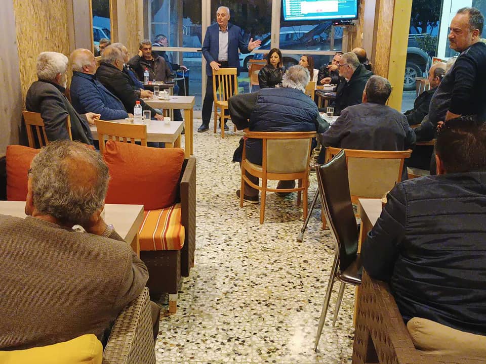 Π. Μπαριτάκης: Κοντά στους πολίτες καθημερινά – Επίσκεψη στα χωριά του Δ. Μαλεβιζίου