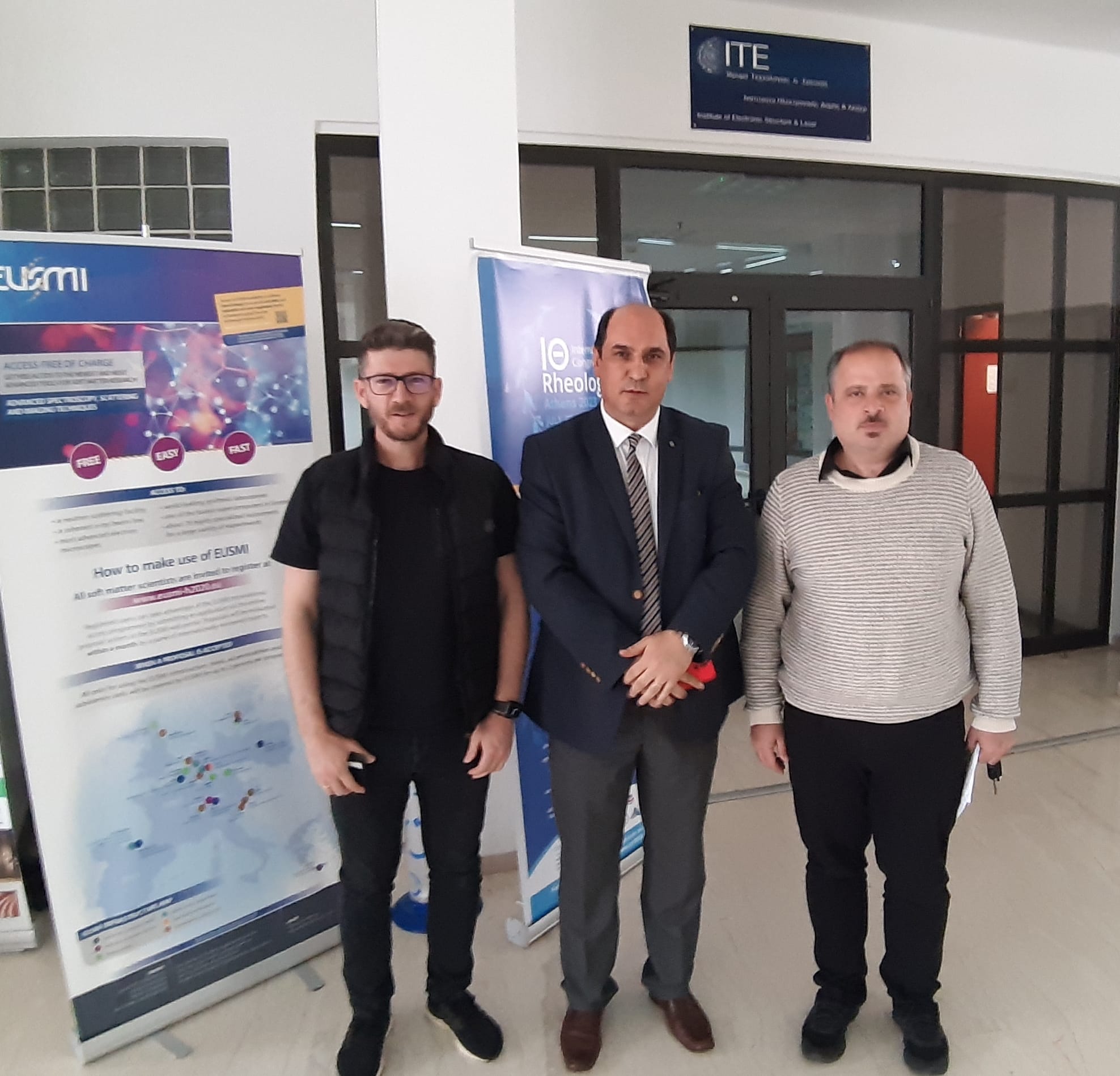 Επίσκεψη του Γιώργου Επιτροπάκη στο ΙΤΕ