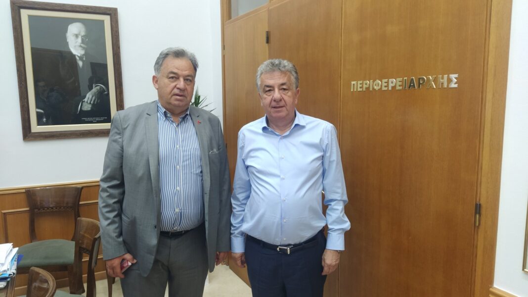 Επίσκεψη σε φορείς και υπηρεσίες για τον υποψήφιο βουλευτή Ηρακλείου, Γιώργο Λογιάδη