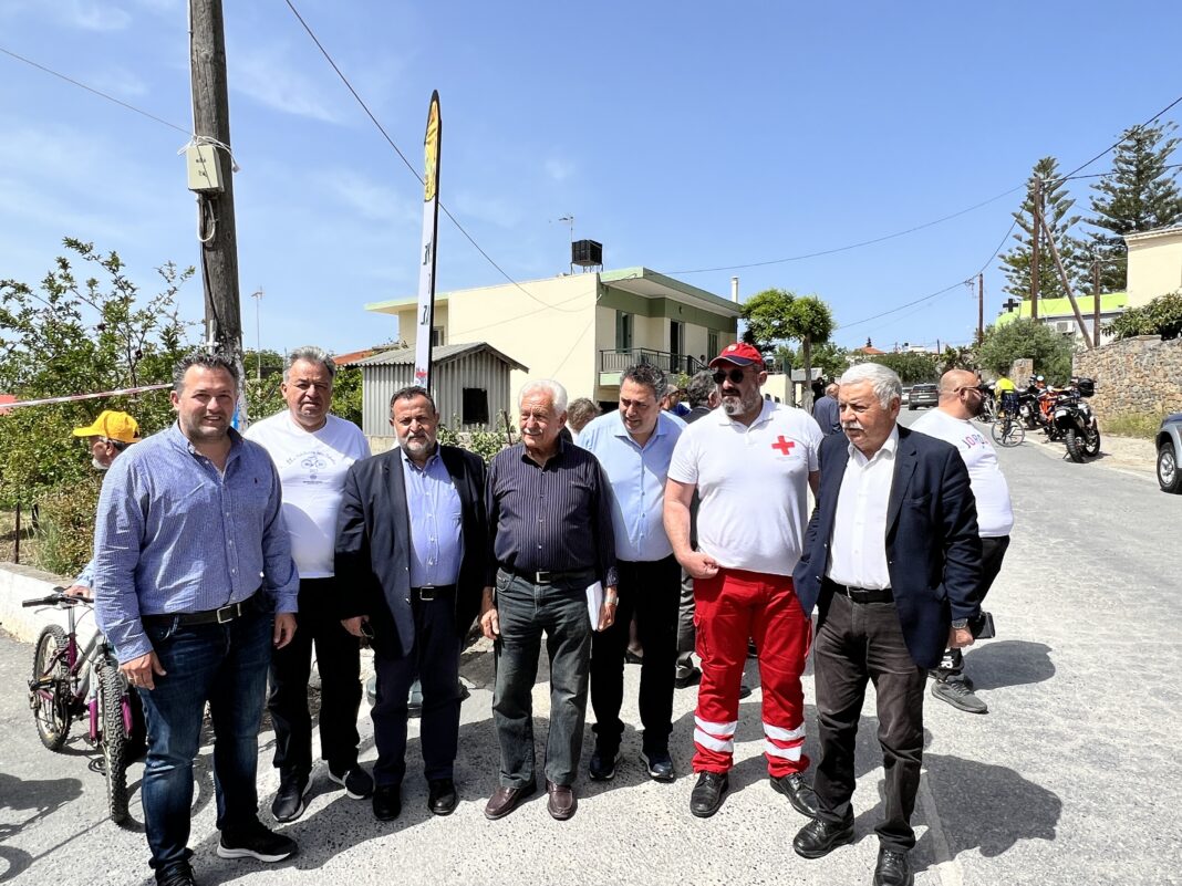 Ο Χρήστος Στρατάκης στον 11ο Ποδηλατικό Γύρο Πεδιάδας