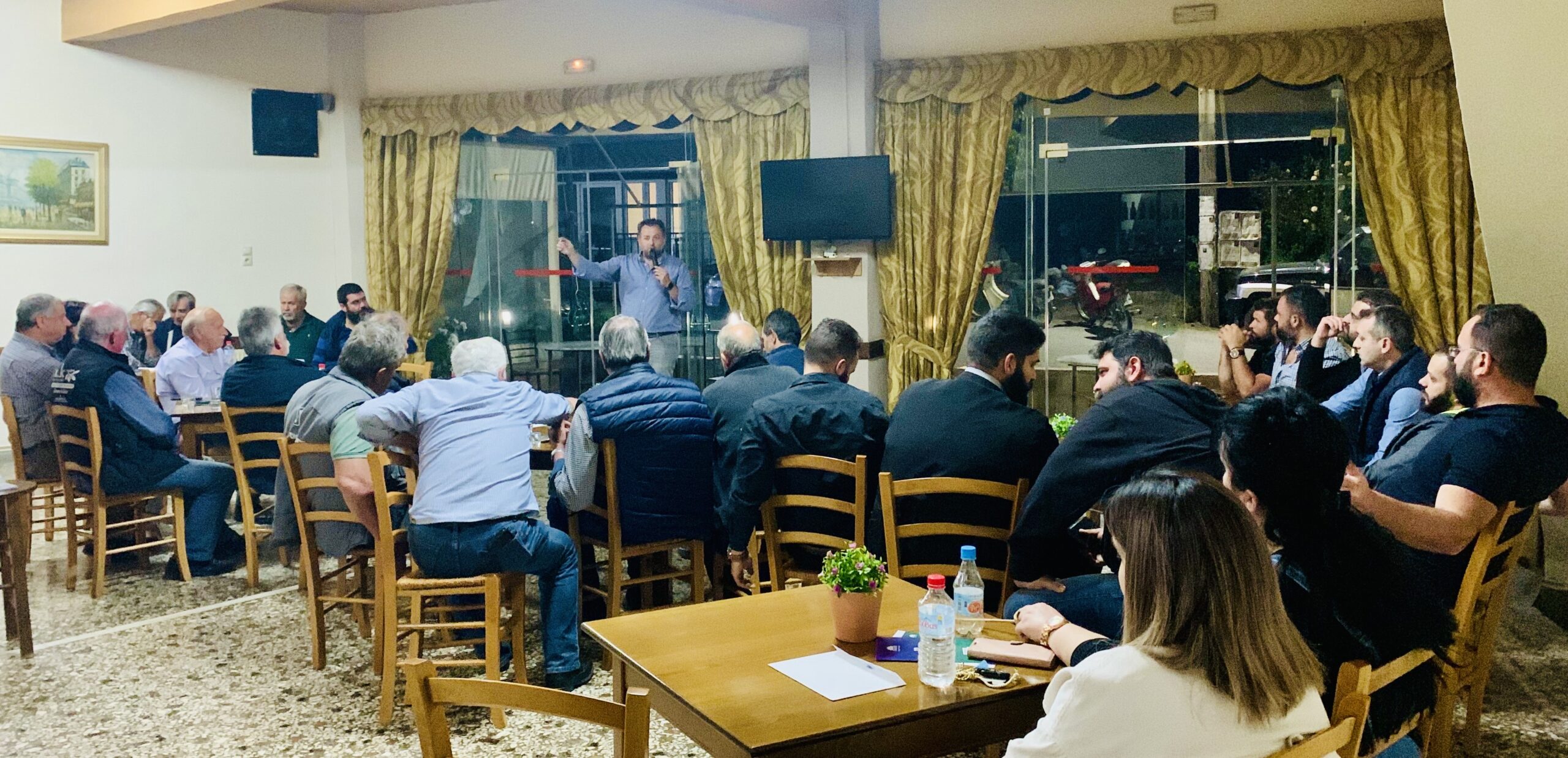 Χρήστος Στρατάκης από την Αγία Βαρβάρα: «Από τον Δημο Γόρτυνας στέλνουμε μήνυμα Αλλαγής, νίκης και προοπτικής»