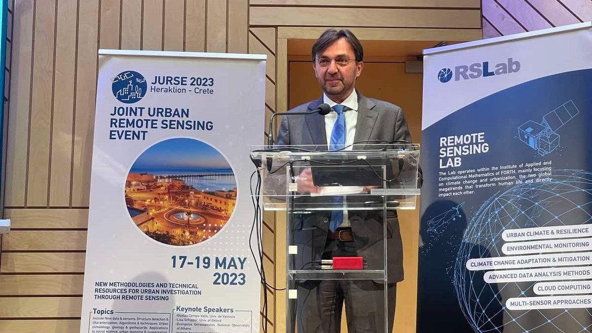 Συμμετοχή της Περιφέρειας Κρήτης στο διεθνές συμπόσιο «Joint Urban RemotSensing Event 2023»