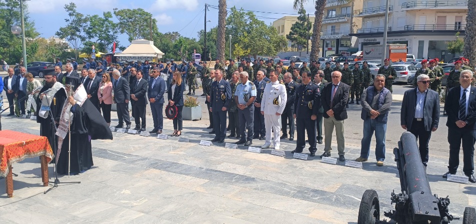 Κατάθεση στεφάνων σήμερα στο Μνημείο της Μάχης Κρήτης στην εκδήλωση τιμής και μνήμης