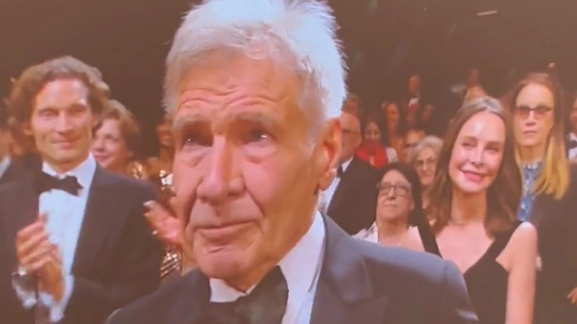 Χάρισον Φορντ: Δάκρυσε στην πρεμιέρα της νέας ταινίας «Ιντιάνα Τζόουνς» στις Κάννες