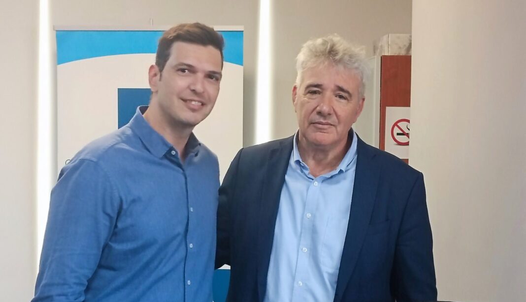 Συναντήσεις Παπαδογιάννη με τους υποψήφιους βουλευτές Ιωάννη Κασσελάκη και Αλέξανδρο Μαρκογιαννάκη