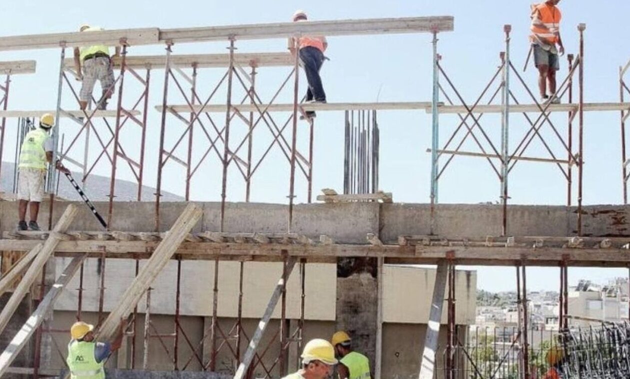Αύξηση 8,4% των τιμών υλικών οικοδομής για νέα κτήρια