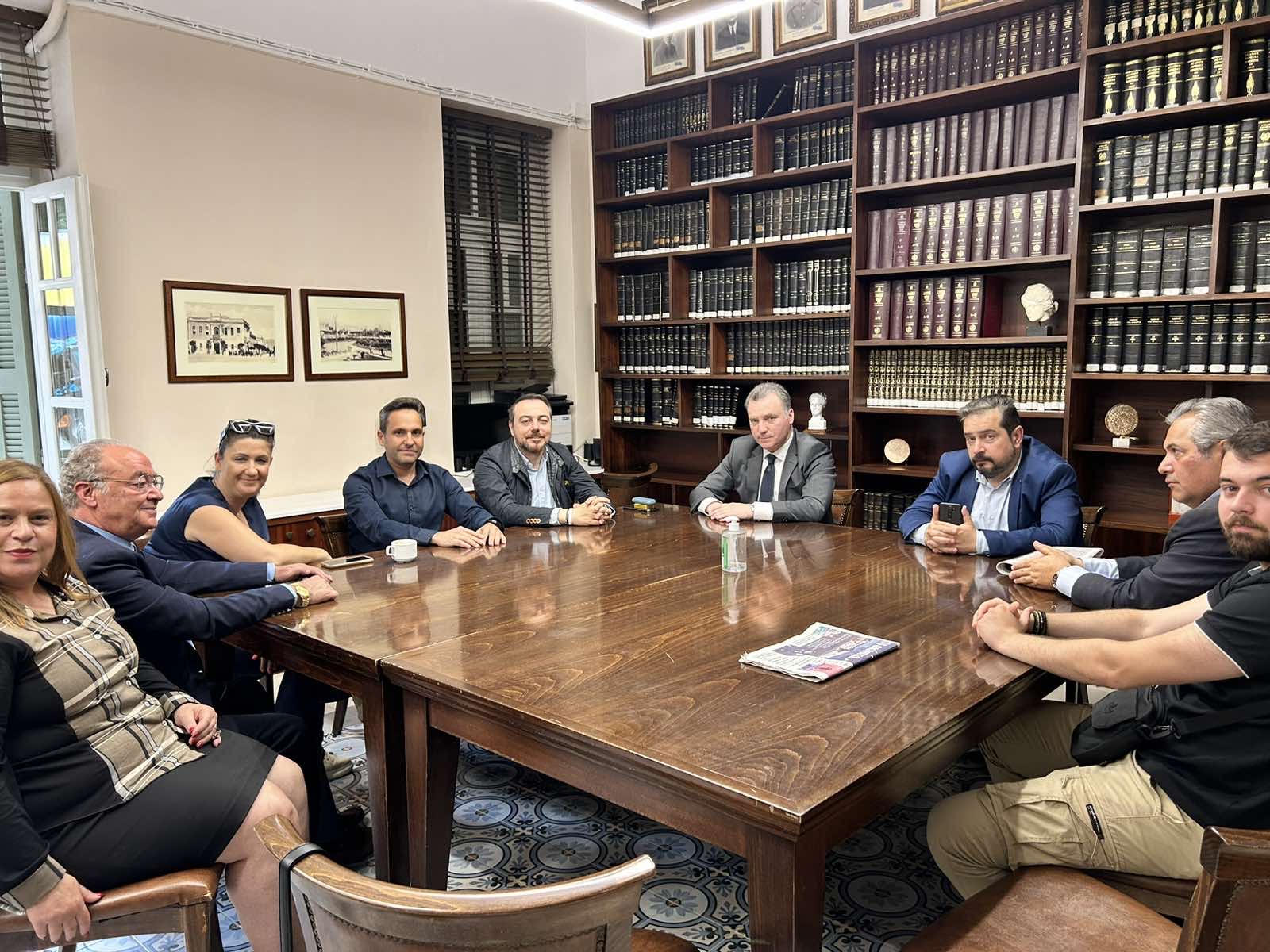 Στο Δικηγορικό Σύλλογο Ηρακλείου ο Φραγκίσκος Παρασύρης