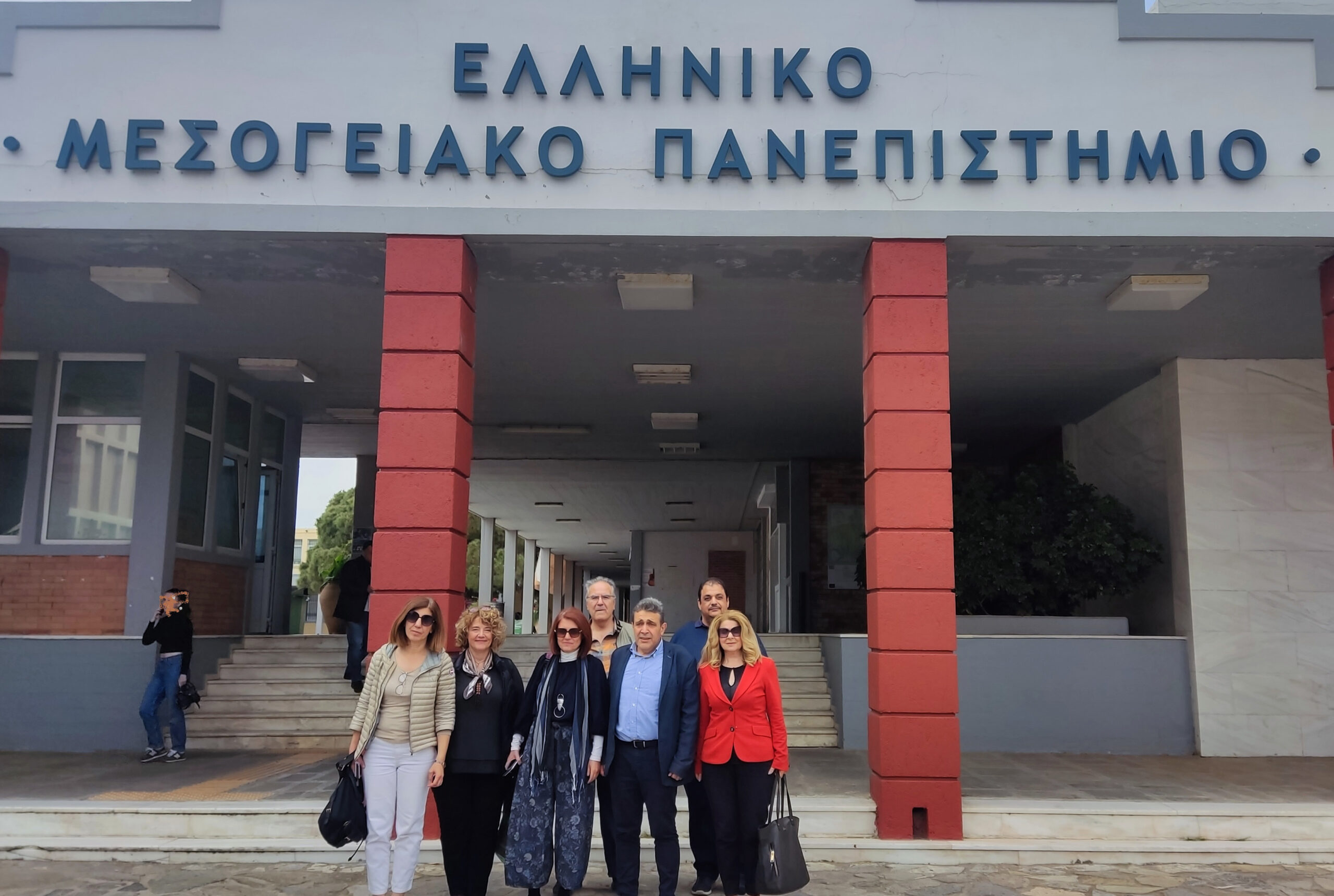 Επίσκεψη κλιμακίου του ΣΥΡΙΖΑ ΠΣ στην έδρα του Ελληνικού Μεσογειακού Πανεπιστημίου στο Ηράκλειο