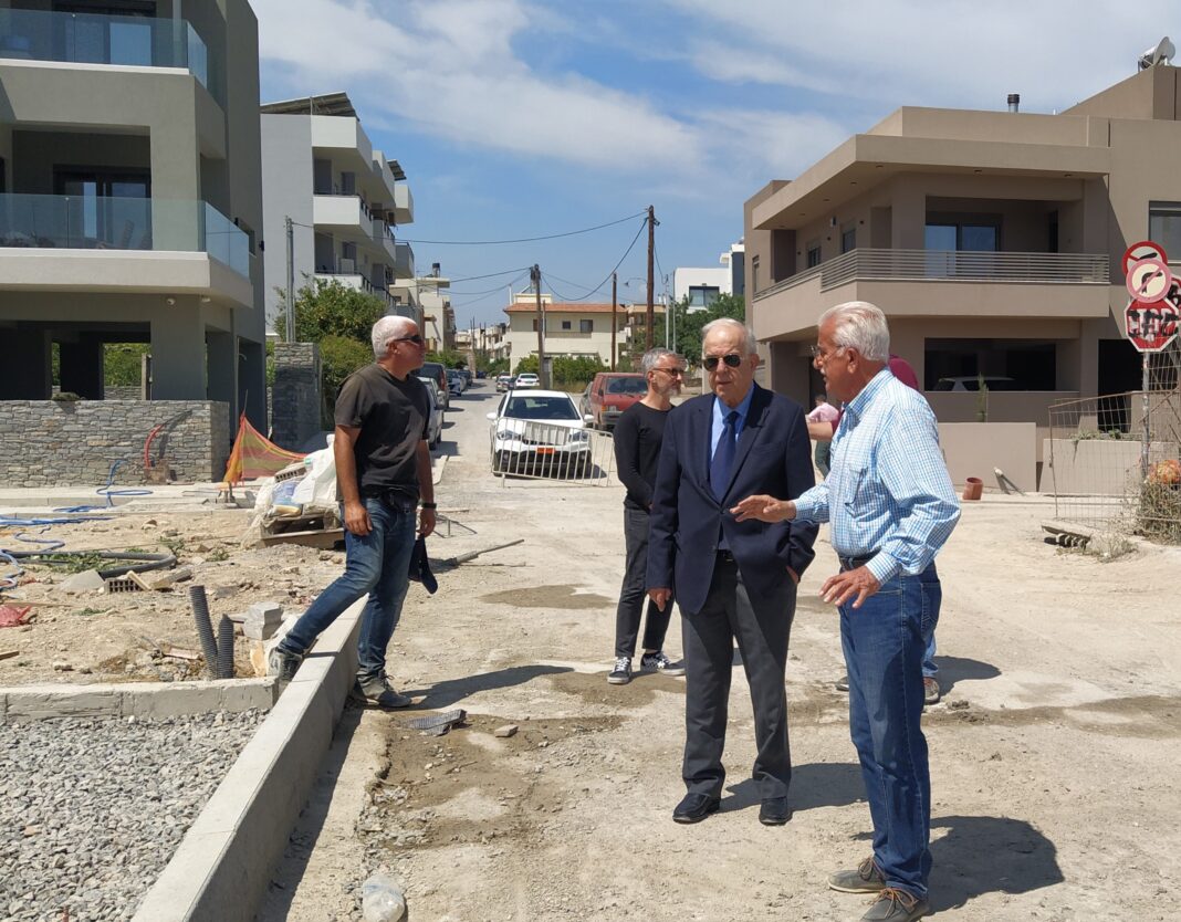 Προχωρούν τα μεγάλα έργα σε Ενετικά Τείχη και Πάρκο Ερυθραίας – Επίσκεψη του Δημάρχου Ηρακλείου