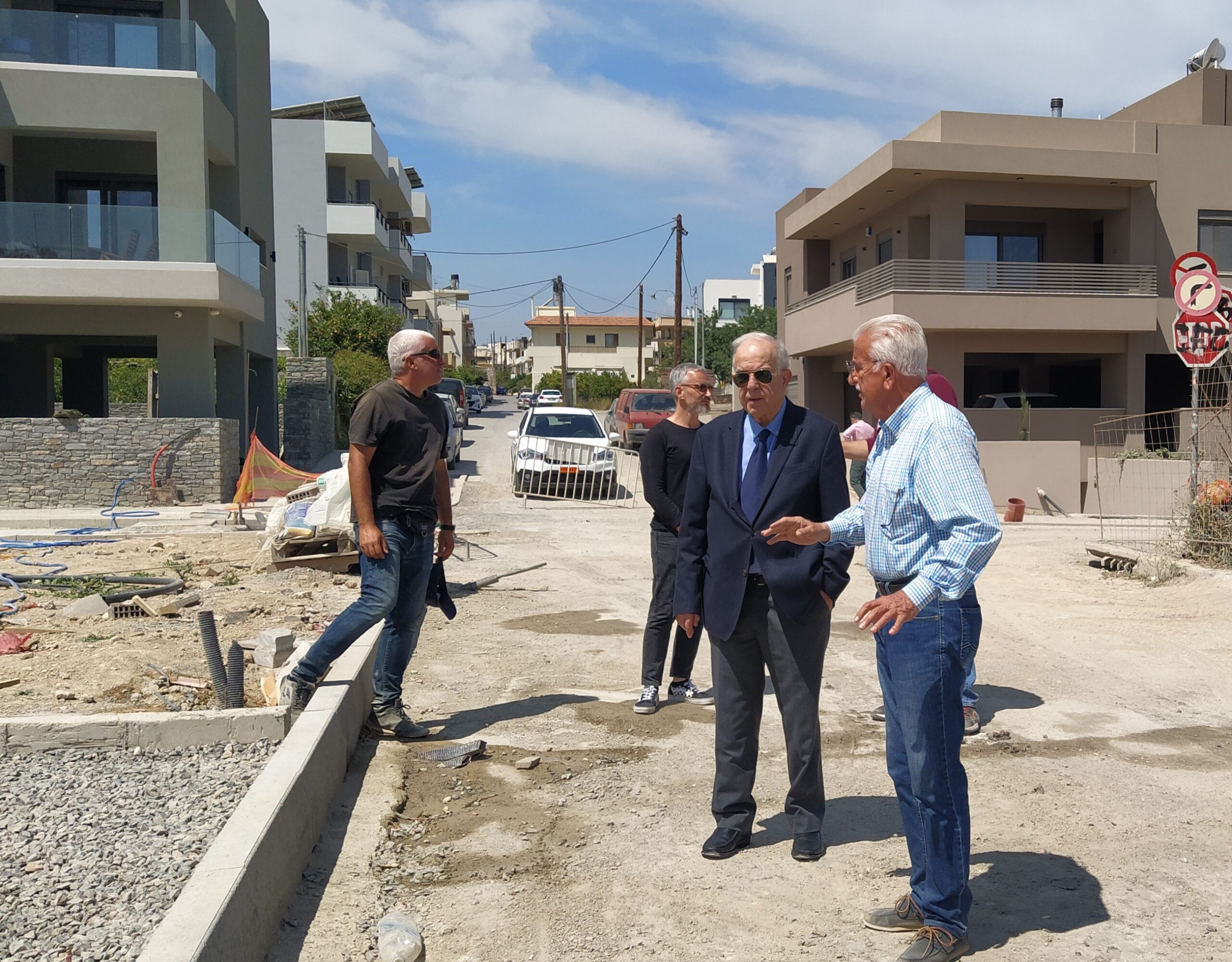 Προχωρούν τα μεγάλα έργα σε Ενετικά Τείχη και Πάρκο Ερυθραίας – Επίσκεψη του Δημάρχου Ηρακλείου