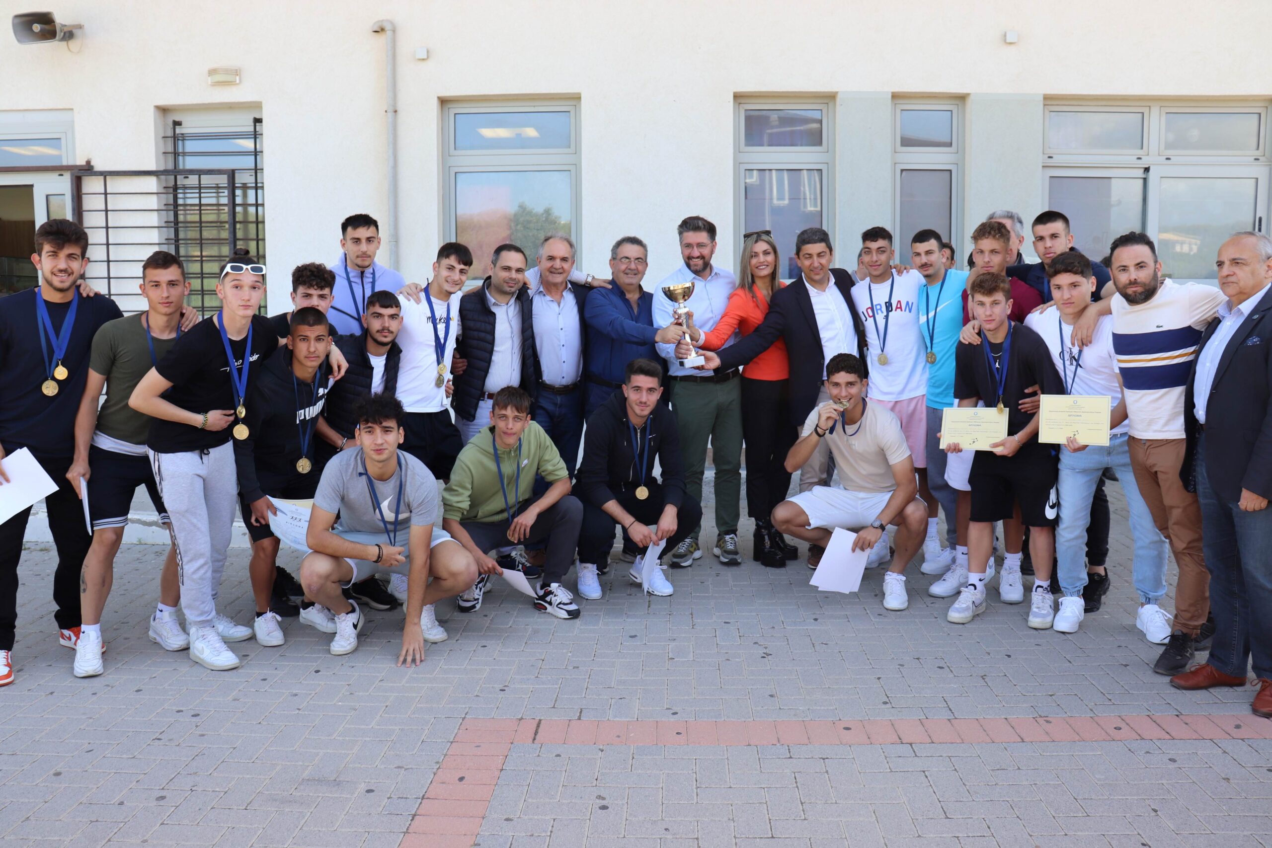 Τίμησαν τους πρωταθλητές Ελλάδας μαθητές του Λυκείου Γαζίου