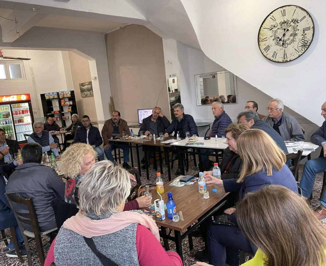 Φραγκίσκος Παρασύρης: Συνεχίζει δυνατά για την αλλαγή σε όλο το νομό