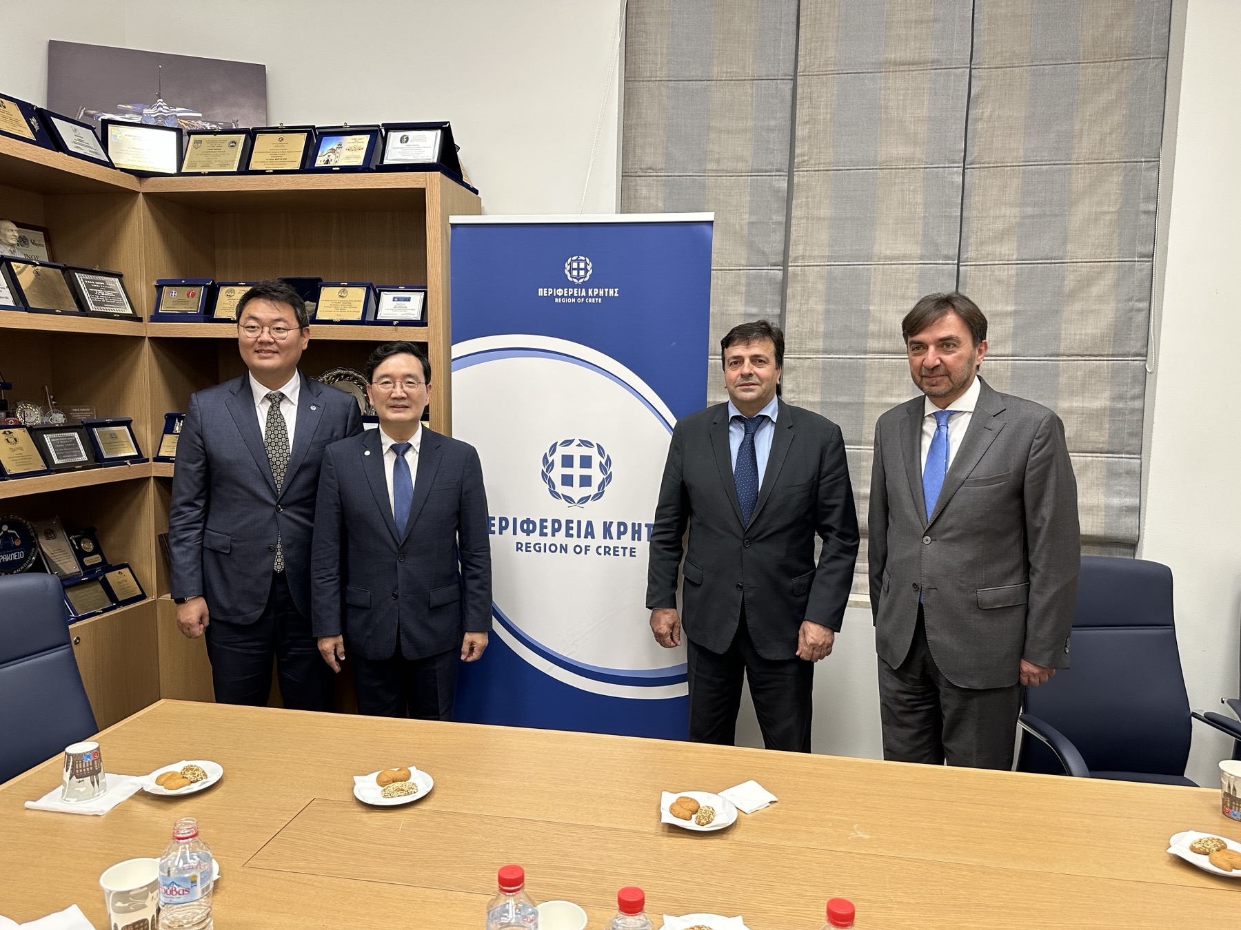 Επίσκεψη στη Κρήτη αντιπροσωπείας από το Ινστιτούτο Ανάπτυξης Νησιών της Ν. Κορέας