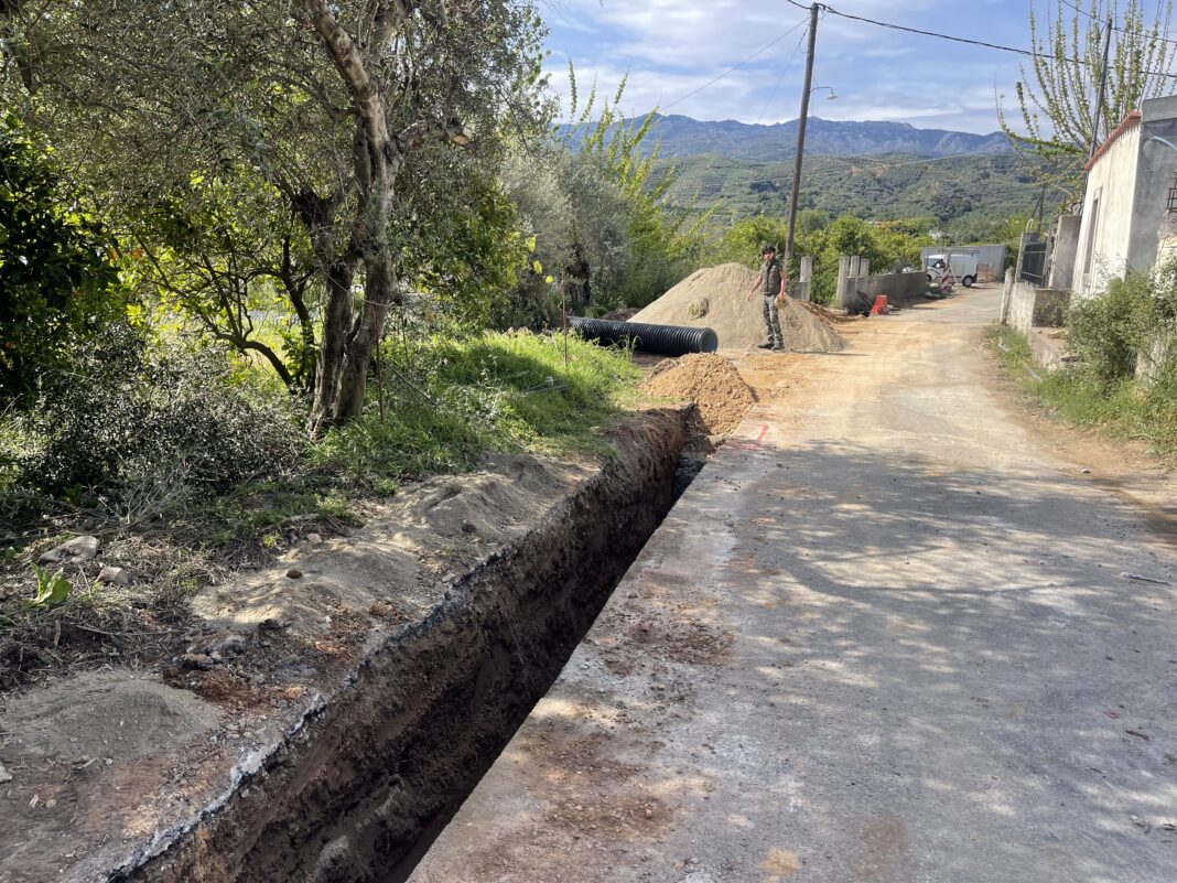 Έργα αντιπλημμυρικής προστασίας στη Δημοτική Κοινότητα Σκινέ