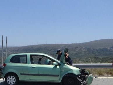 Κρήτη: Εικόνες από το σοβαρό τροχαίο - Τέσσερις τραυματίες