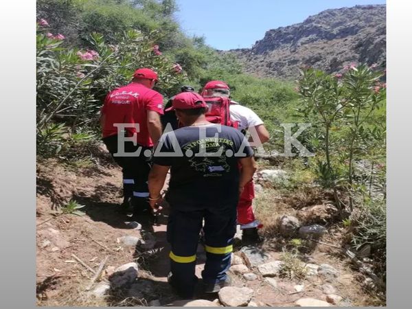 Κρήτη: Επιχείρηση διάσωσης για πεζοπόρο σε φαράγγι