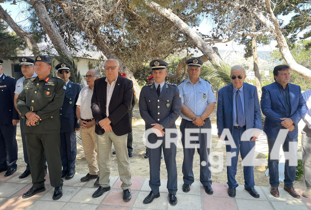 Ηράκλειο: Τίμησαν την μνήμη των 62 Μαρτύρων
