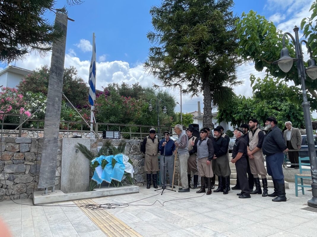 Εκδήλωση στο Μνημείο Πεσόντων Συριλίου για τη Μάχη της Κρήτης