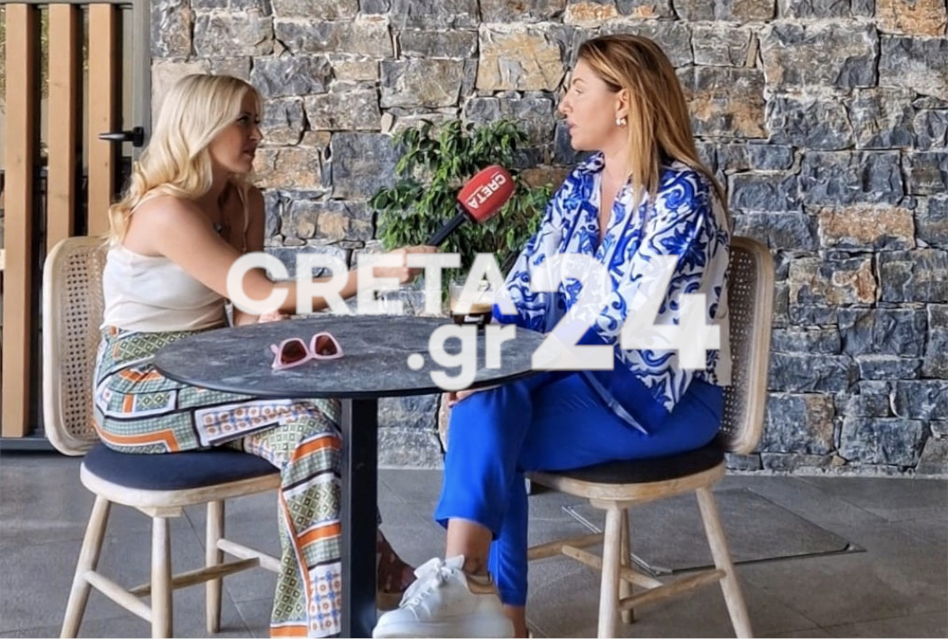 Η Έλενα Παπαρίζου στην Τηλεόραση CRETA: Η αγάπη της για την Κρήτη και το παραμύθι που «δάνεισε» την φωνή της
