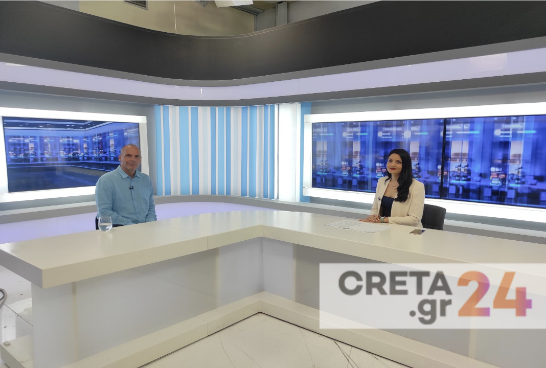 Βαρουφάκης στο CRETA: «Θα εφάρμοζα το σχέδιο Δήμητρα από την πρώτη μέρα διακυβέρνησης του ΜέΡΑ25»