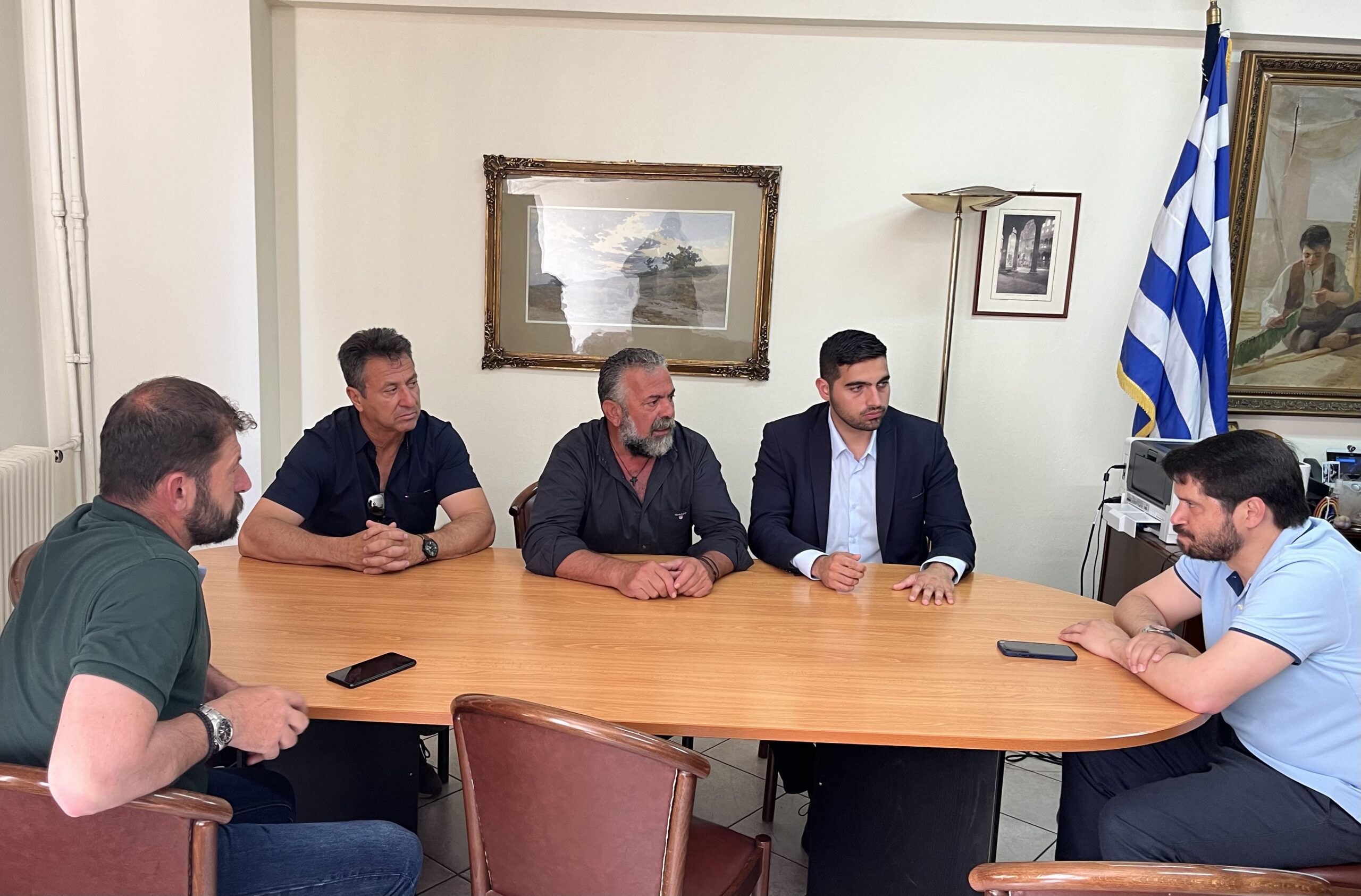 Συναντήσεις του Κωνσταντίνου Κεφαλογιάννη με τον Γ.Γ. Αγροτικής Ανάπτυξης και τον πρόεδρο του ΕΛΓΑ