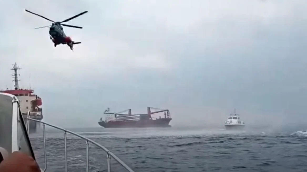 Σύγκρουση πλοίων στη Χίο: Τα 120 λεπτά της έντασης και το τεστ για τα ελληνοτουρκικά