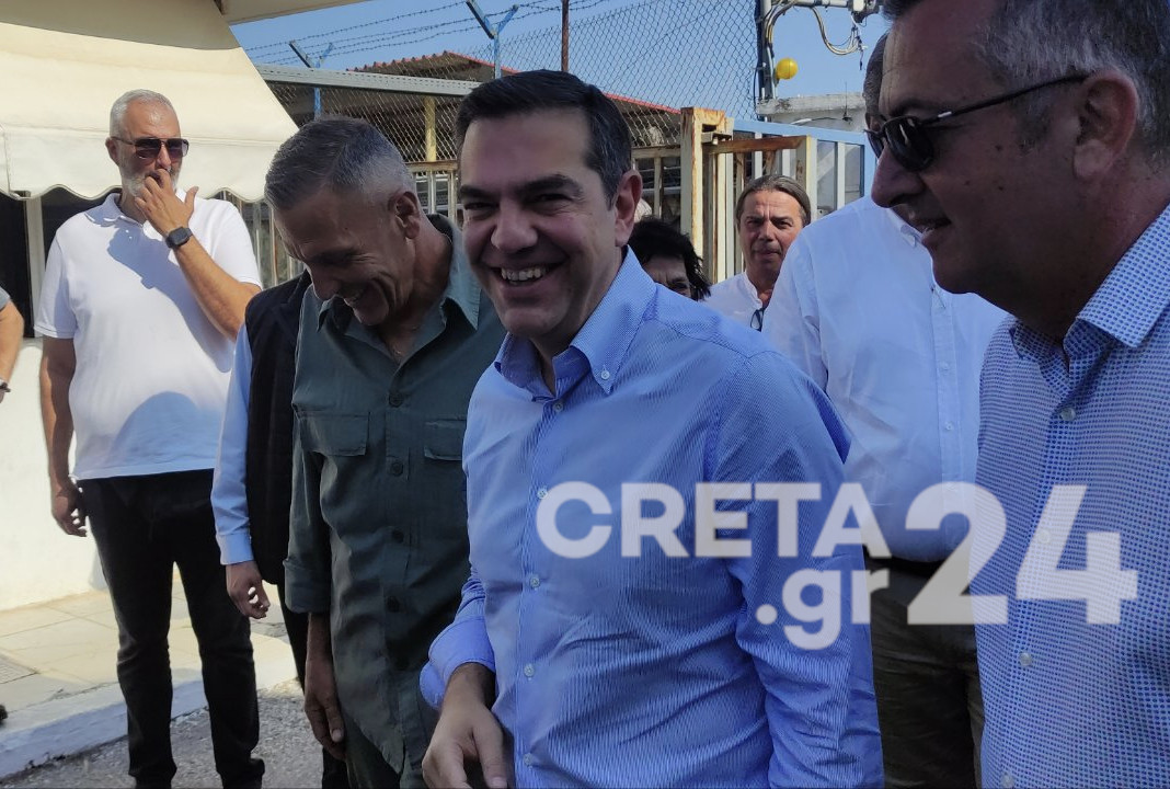 Εκλογές 2023: Στα Χανιά ο Αλέξης Τσίπρας - Το απόγευμα η ομιλία του στο Ηράκλειο