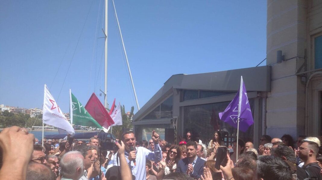 Τσίπρας από Χαλκίδα: Η ΝΔ τρέμει την ανατροπή των συσχετισμών γιατί ξέρει ότι αυτό είναι εφικτό
