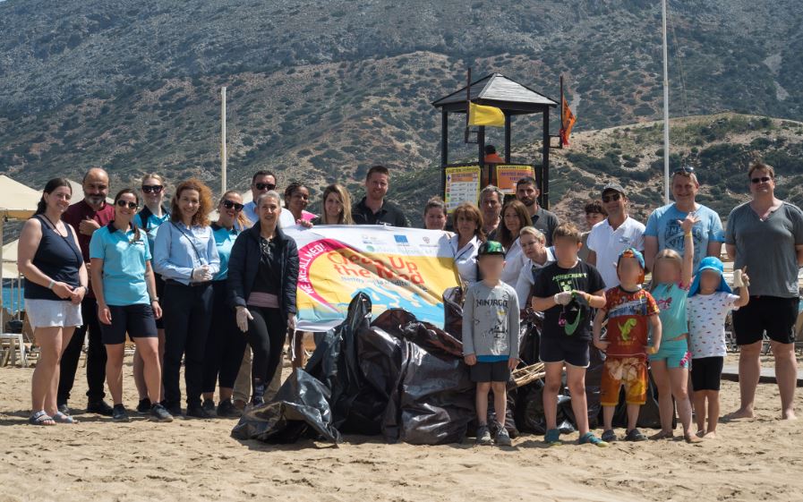 Με επιτυχία η δράση «Clean up the MED 2023» στο Fodele Beach & Water Park Holiday Resort