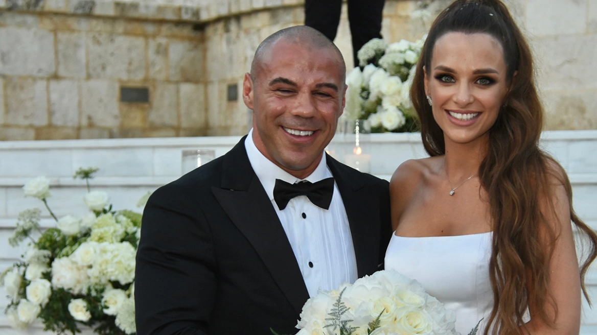 Ζαμπίδης – Ντάσιου: Ο γάμος του ζευγαριού και η βάφτιση των δίδυμων παιδιών τους – Δείτε βίντεο, φωτογραφίες