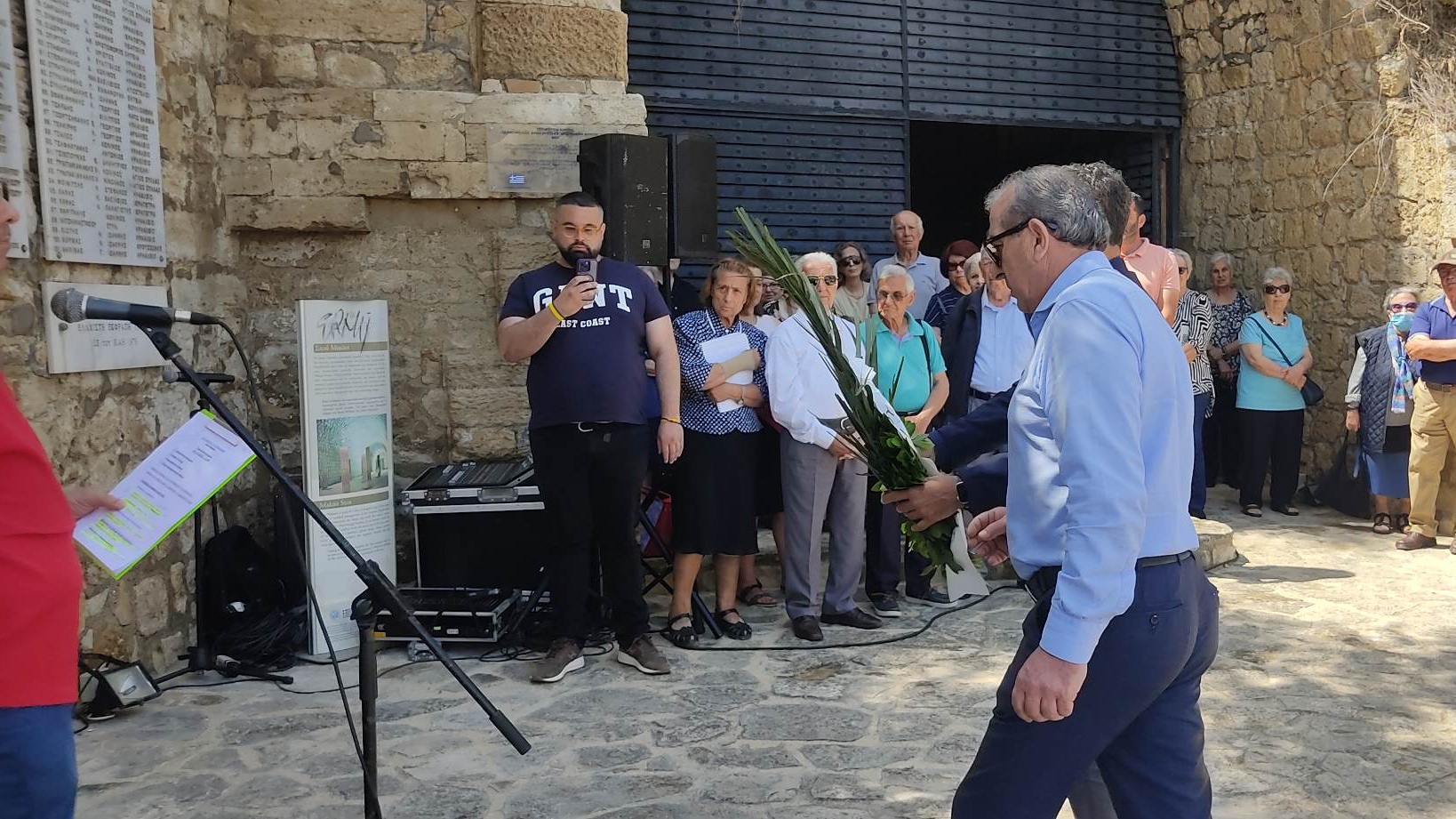 Στην εκδήλωση μνήμης στη στοά Μακάσι ο Σωκράτης Βαρδάκης