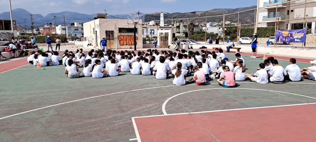 «Τρίποντα στα Σχολεία» του δήμου Κισσάμου