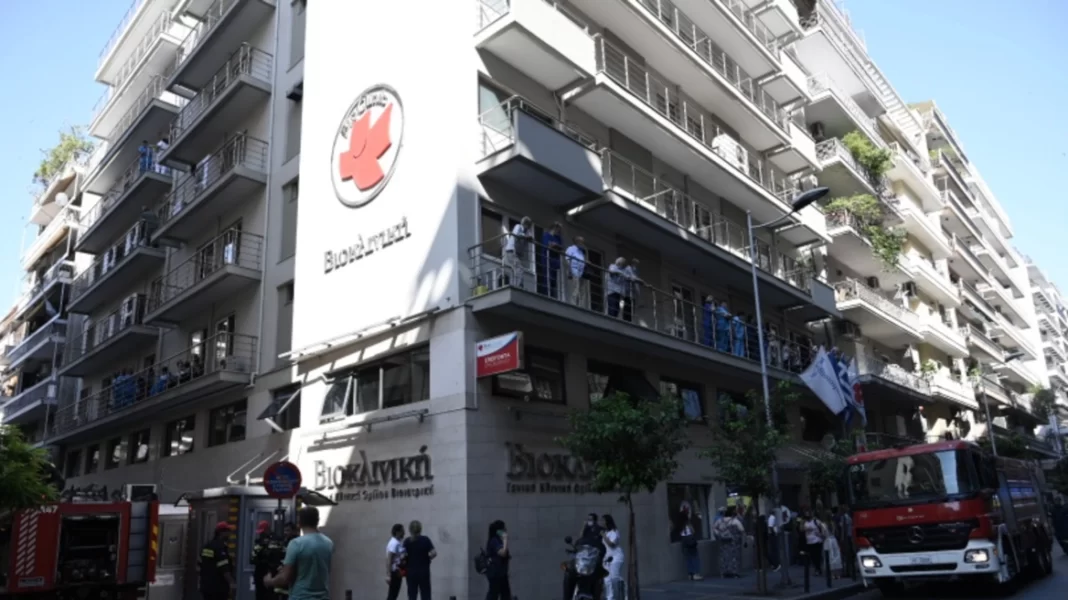 Από κλιματιστικό ξεκίνησε η πυρκαγιά στην κλινική