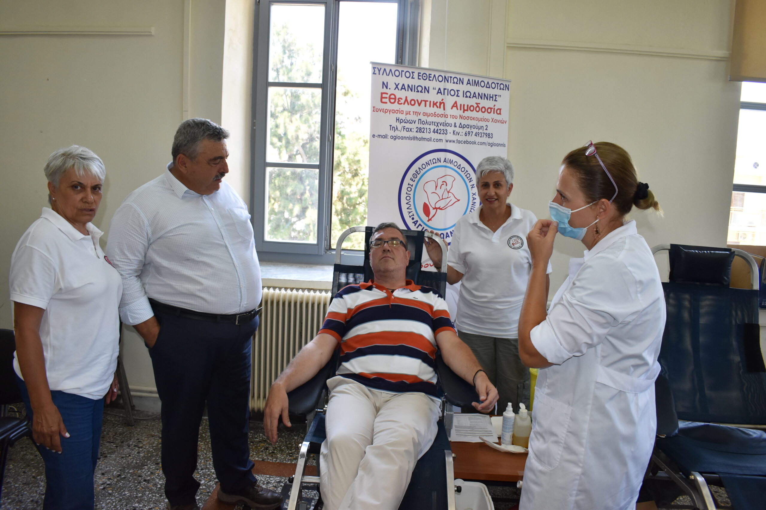 Χανιά: Εργαζόμενοι της Περιφέρειας έδωσαν αίμα